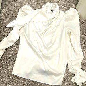 White blouse ( possibly off white ) size large